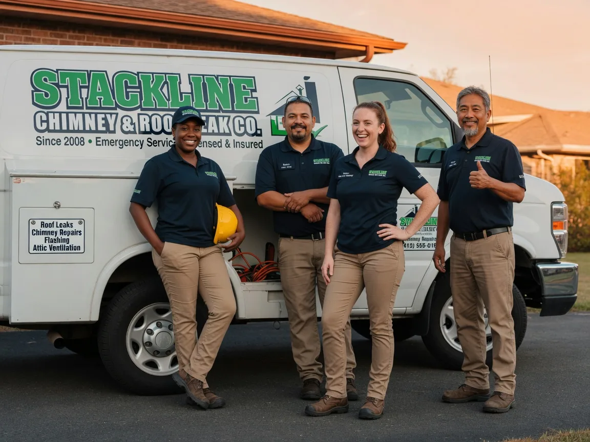 Chimney flashing repair company in Fairview, SD